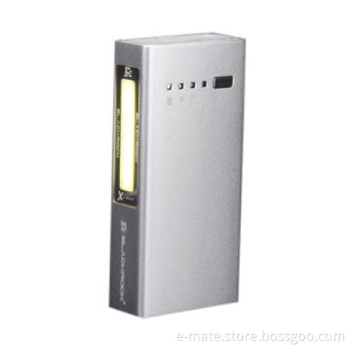 Portable Aluminum Power Bank for Tablets and Smartphone with LED Lamp for Bright Power
